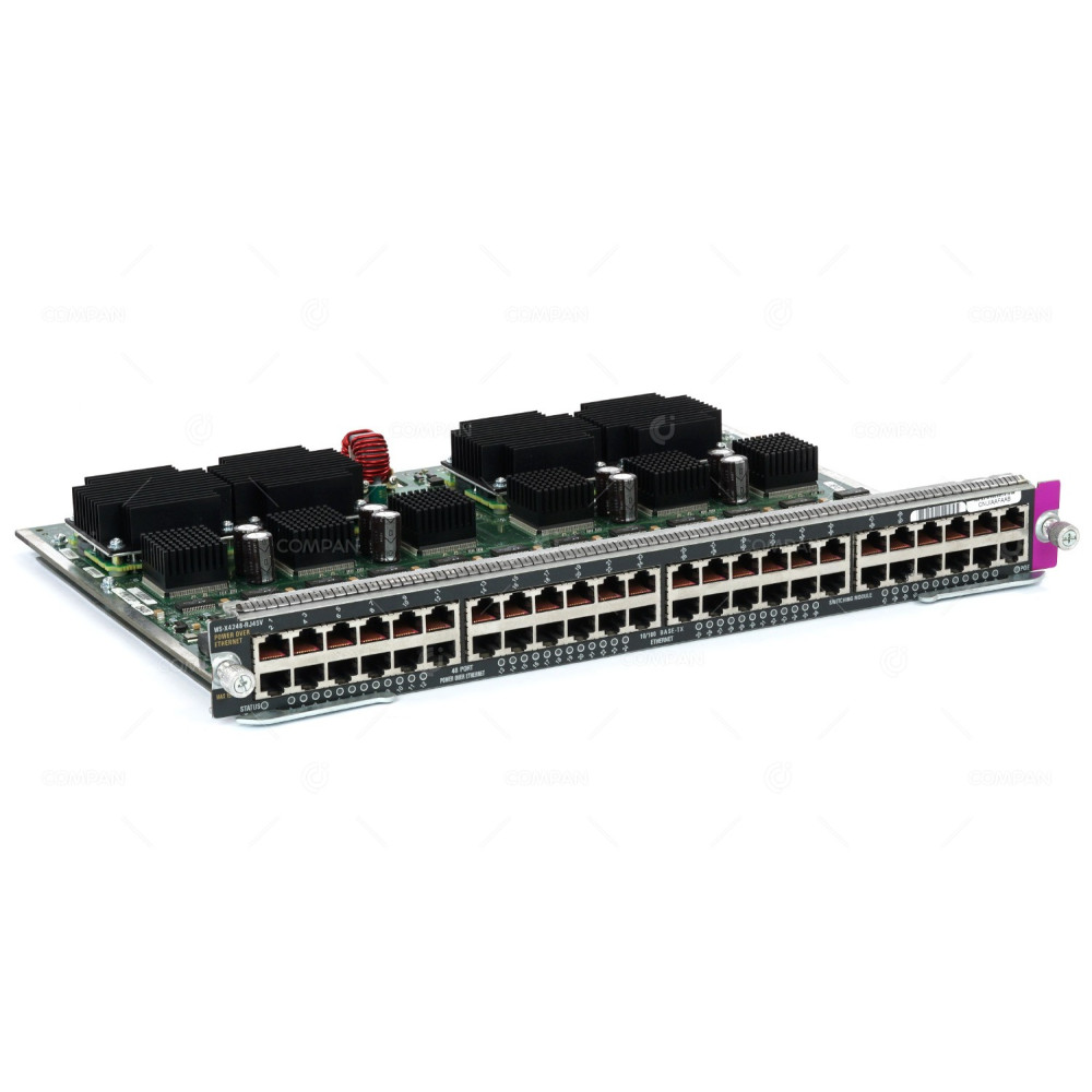 WS-X4248-RJ45V  CISCO 48PORT 10/100 BASE-TX SWITCHING MODULE